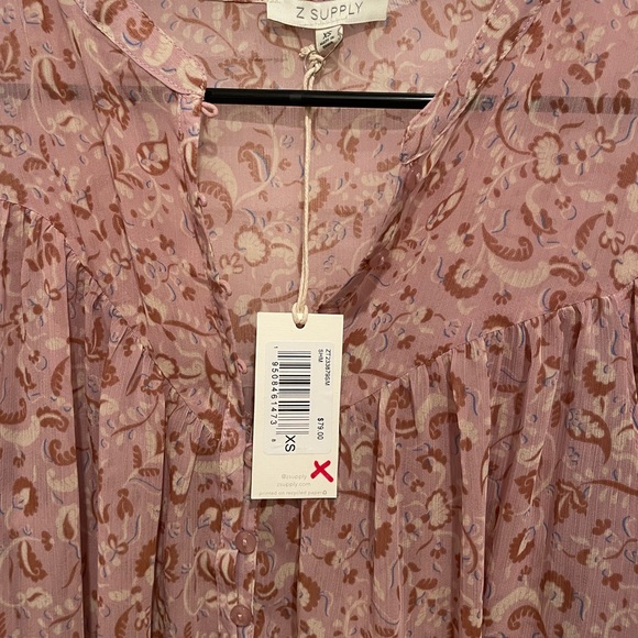 Z Supply Liene Floral Top - Picture 3 of 6